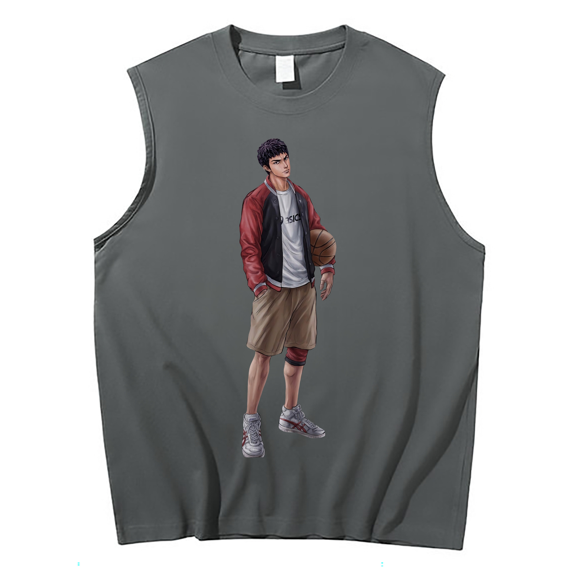（画像用） SLAM DUNK／スラムダンク コットン100％タンクトップ（フロントプリント）